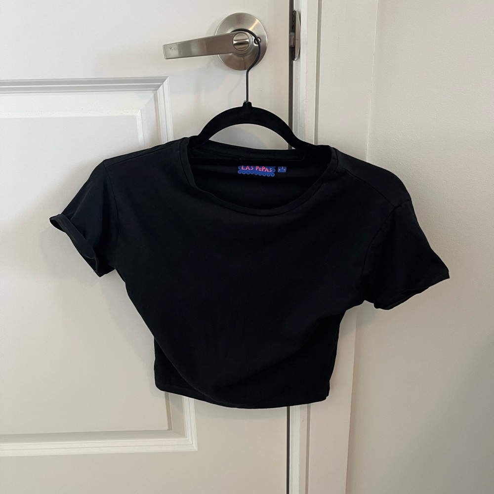 Las Pepas Black T-shirt